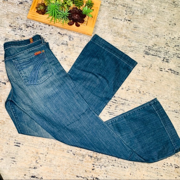 7 For All Mankind Denim - 7 For All Man Kind Dojo Lexie Jeans 29 Petite